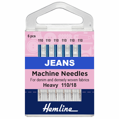 H103.110 Jeans Size 110/18 Sewing Machine Needle..